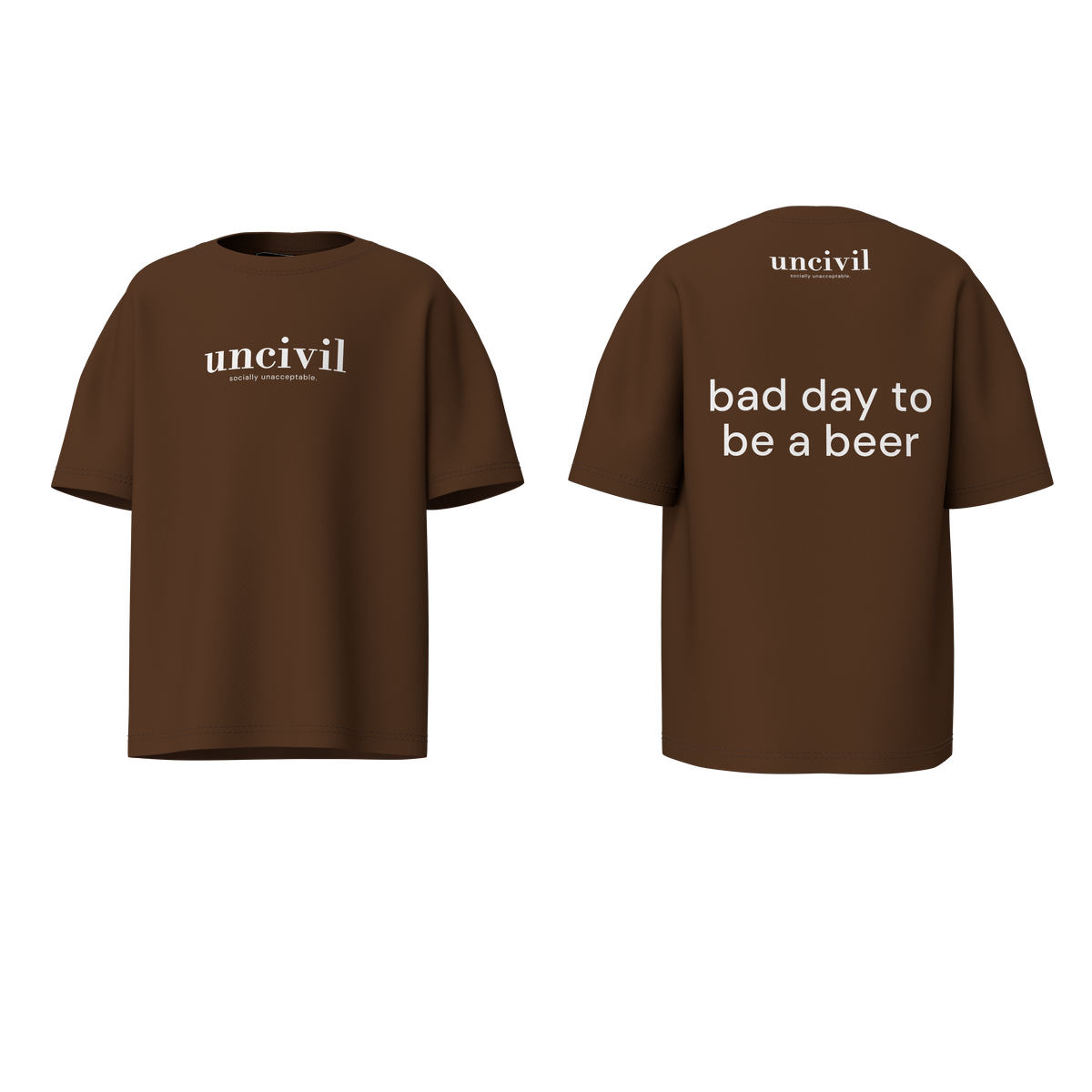 bad day to be a beer — shirt