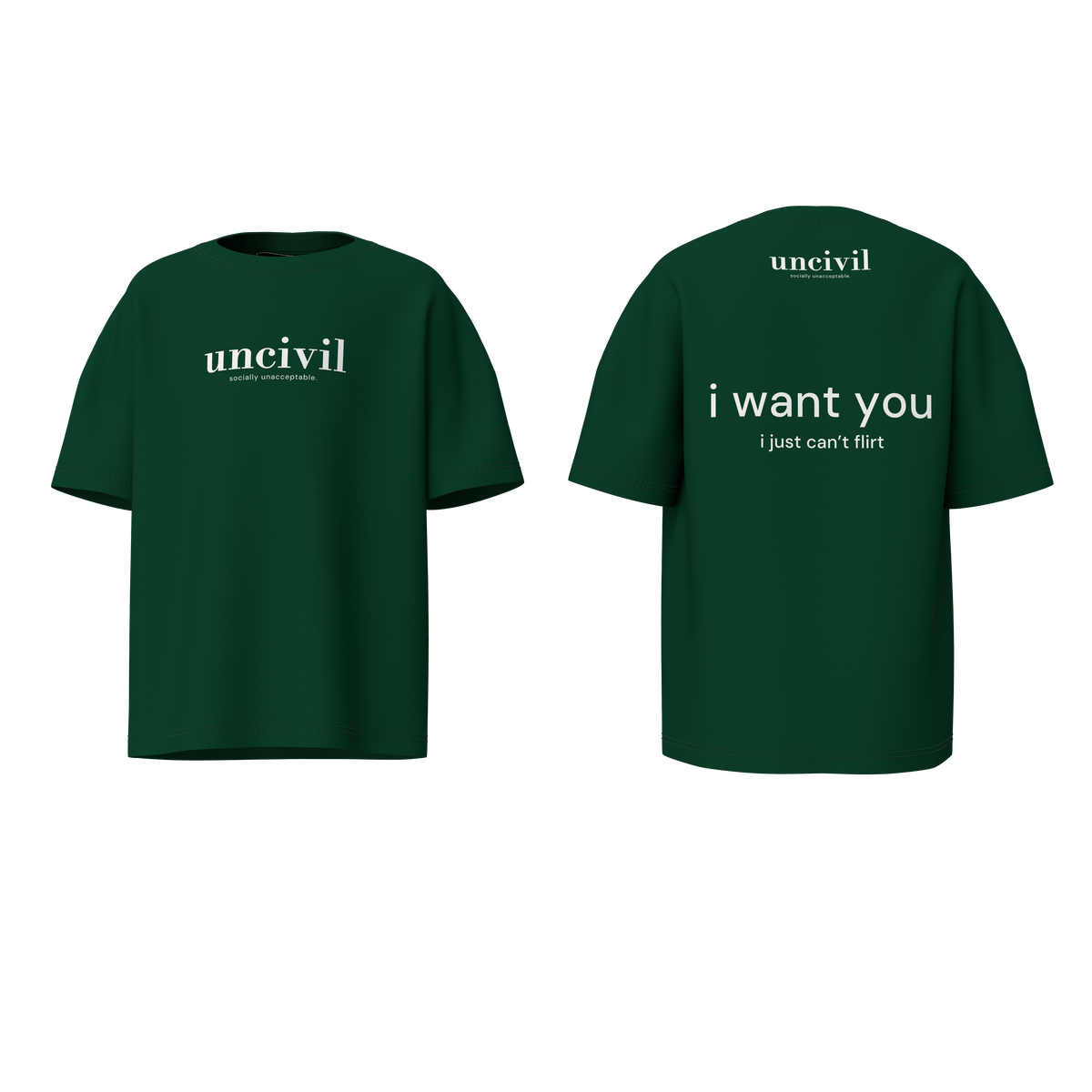 can’t flirt — shirt