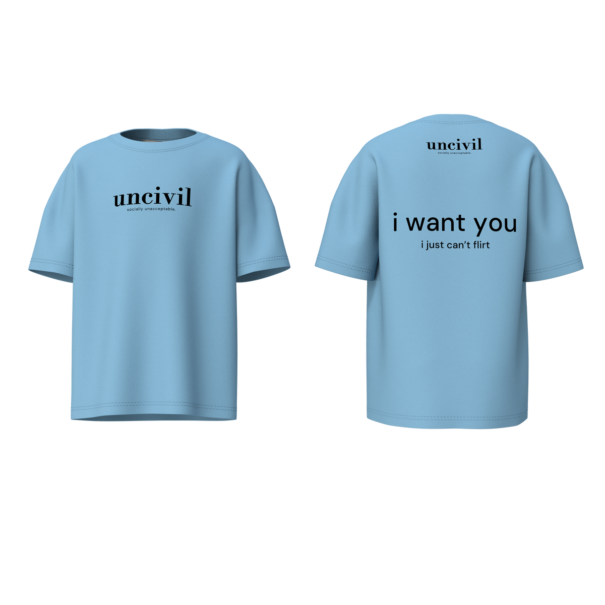 can’t flirt — shirt
