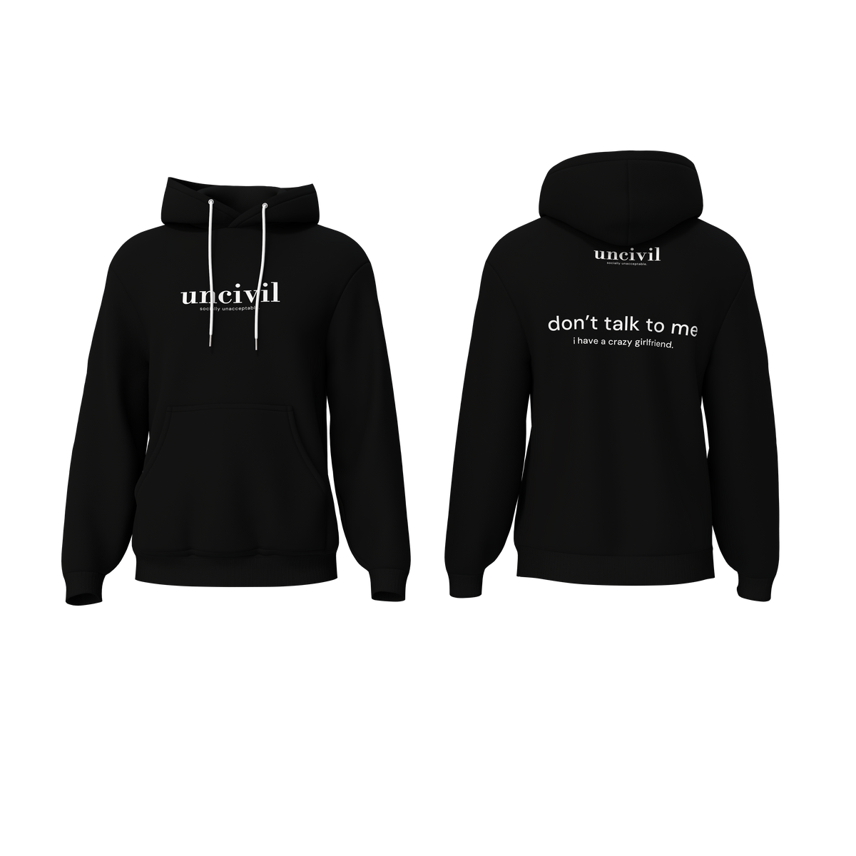 crazy girlfriend — hoodie