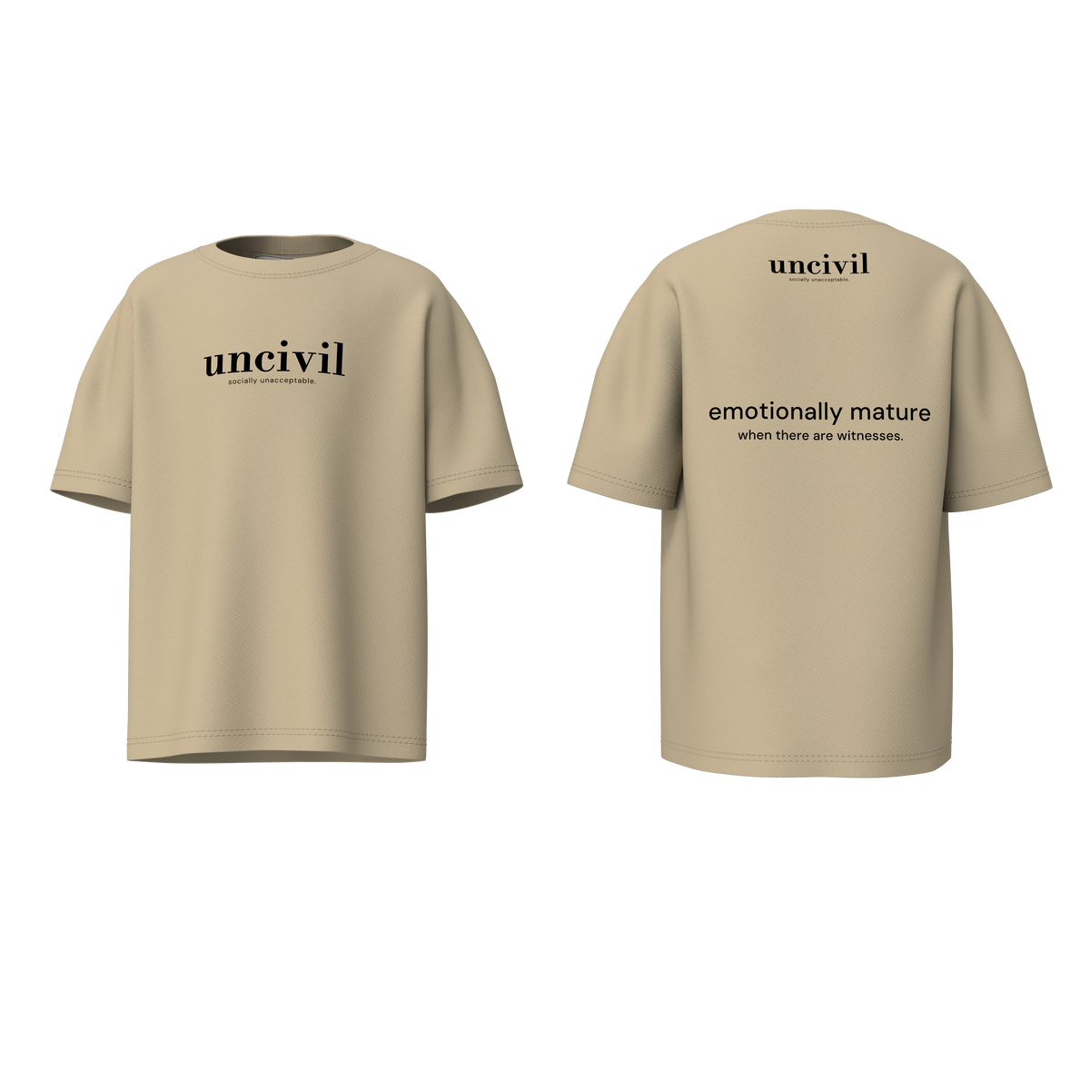 emotionally mature — shirt