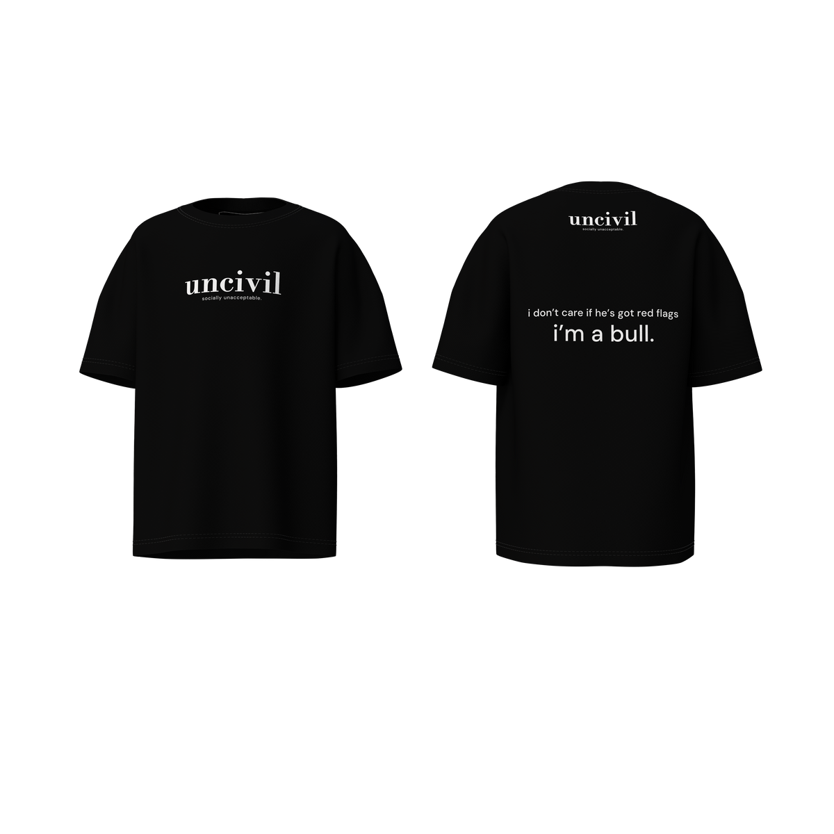 he’s got red flags — shirt