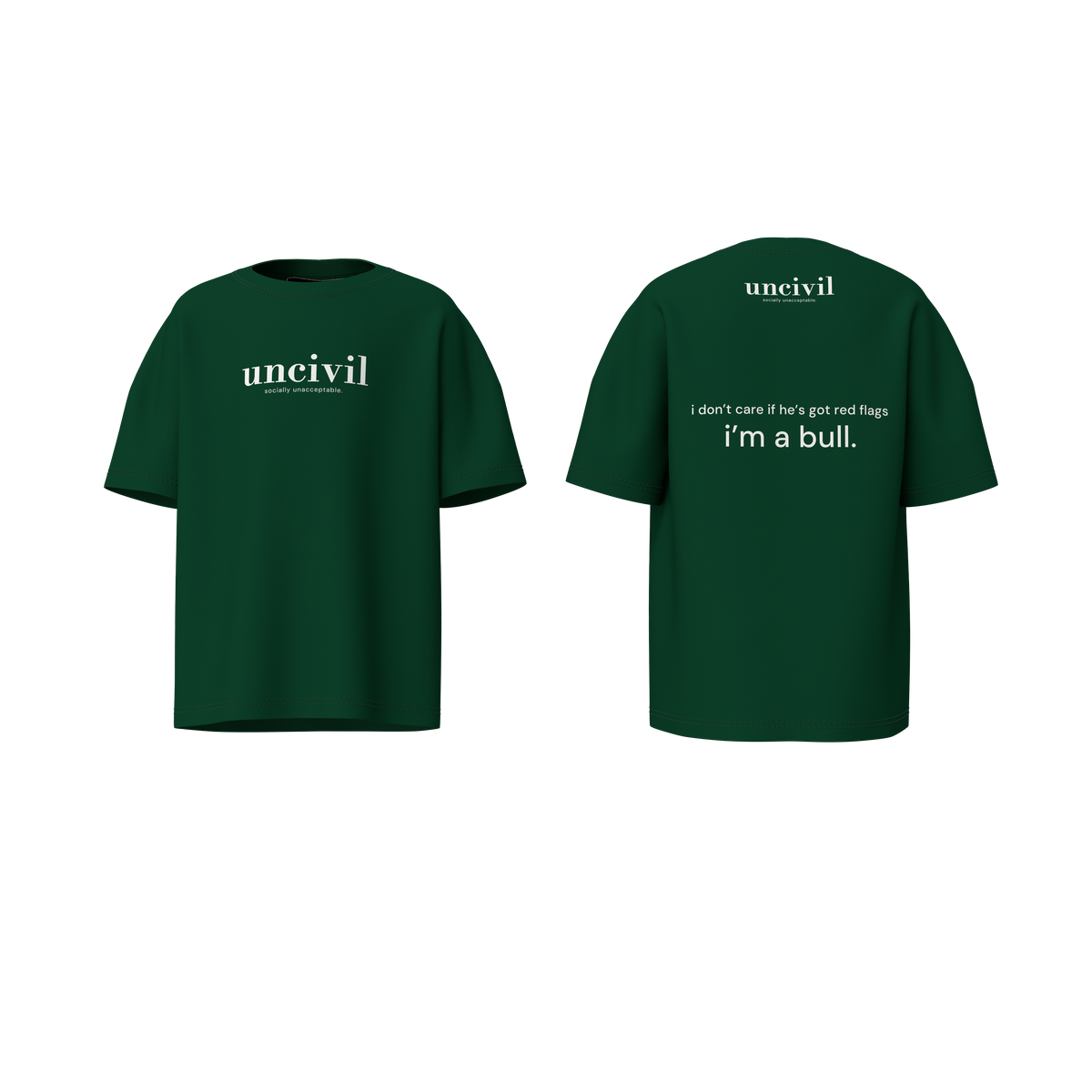 he’s got red flags — shirt