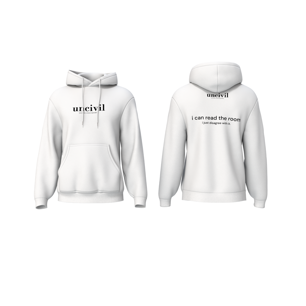 i can read the room — hoodie