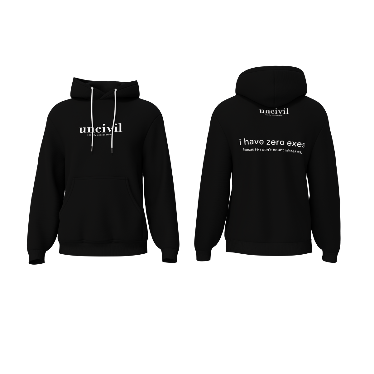 i have zero exes — hoodie