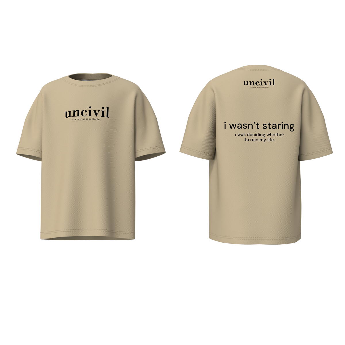 i wasn’t staring — shirt