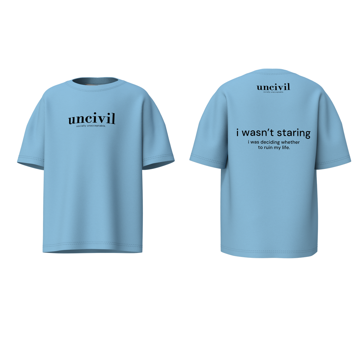 i wasn’t staring — shirt