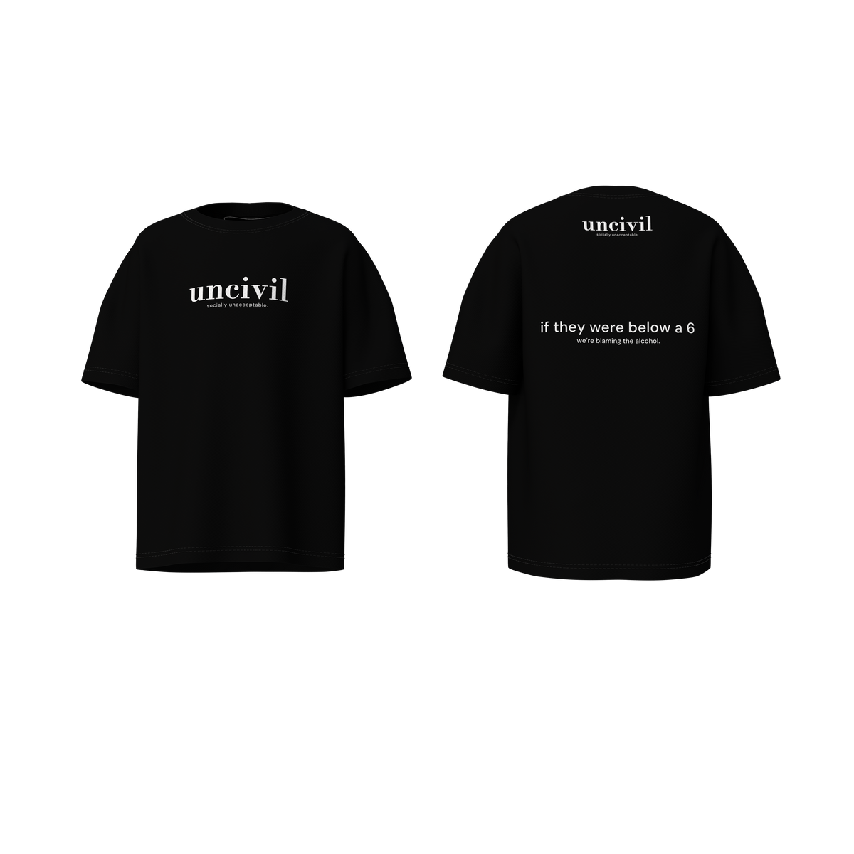 if they were below a 6 — shirt
