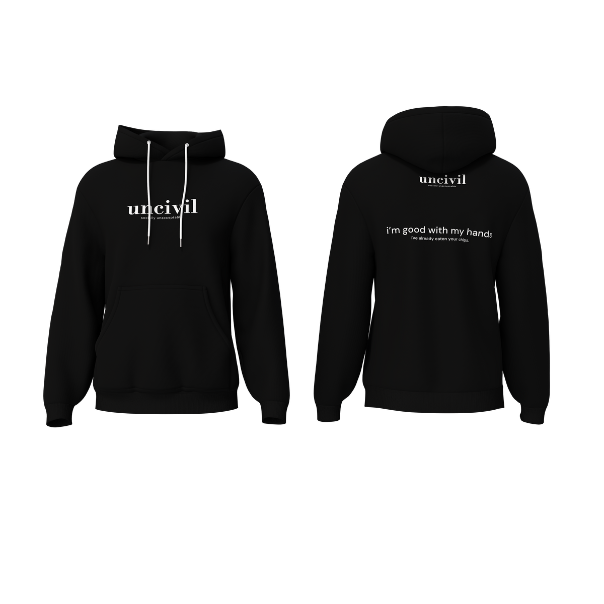 i’m good with my hands — hoodie