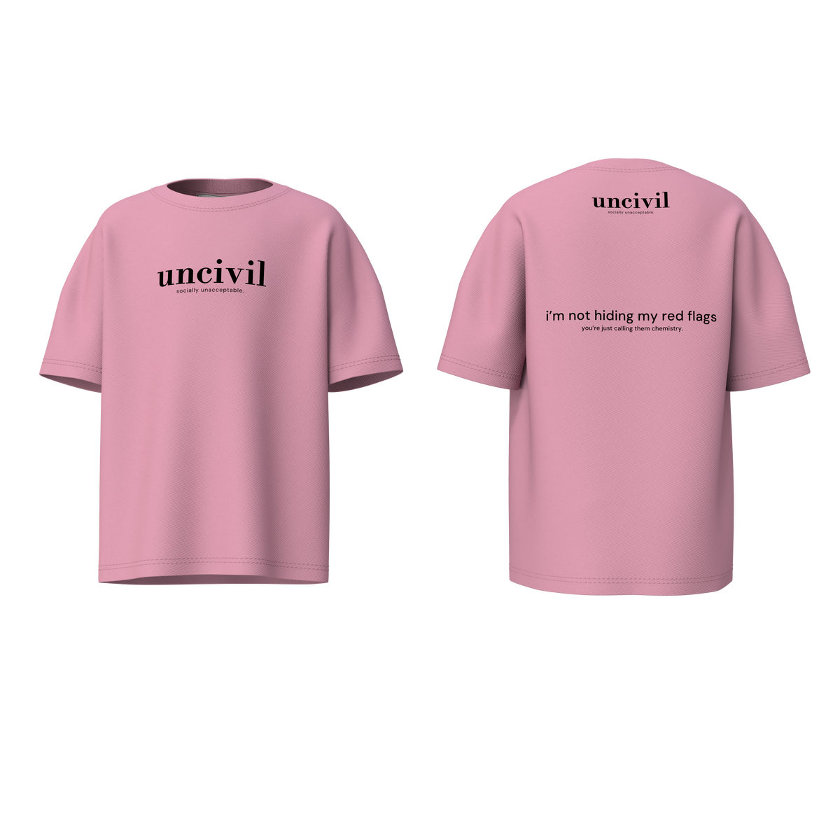i’m not hiding my red flags — shirt