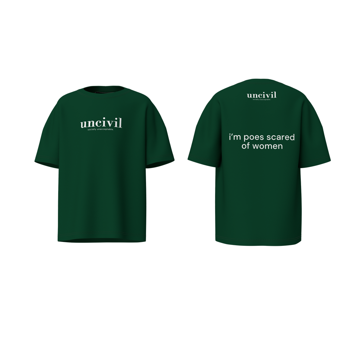 i’m poes scared of women — shirt