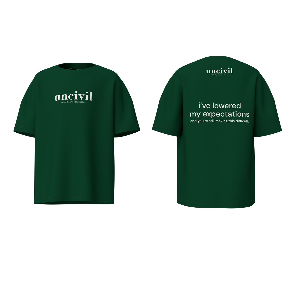 i’ve lowered my expectations — shirt