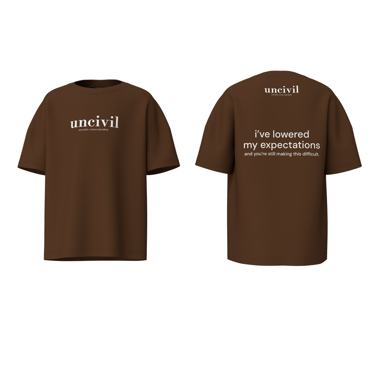i’ve lowered my expectations — shirt