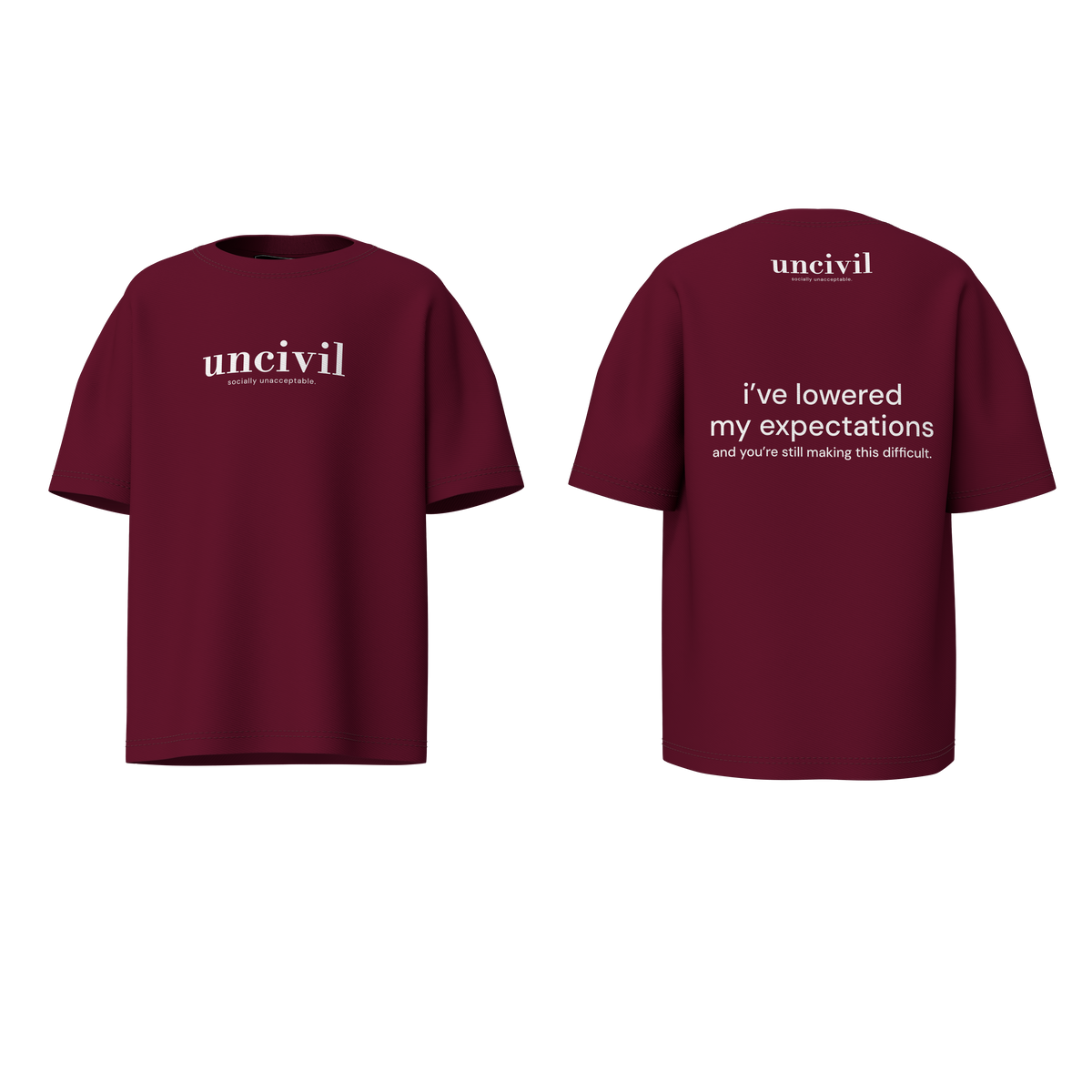 i’ve lowered my expectations — shirt