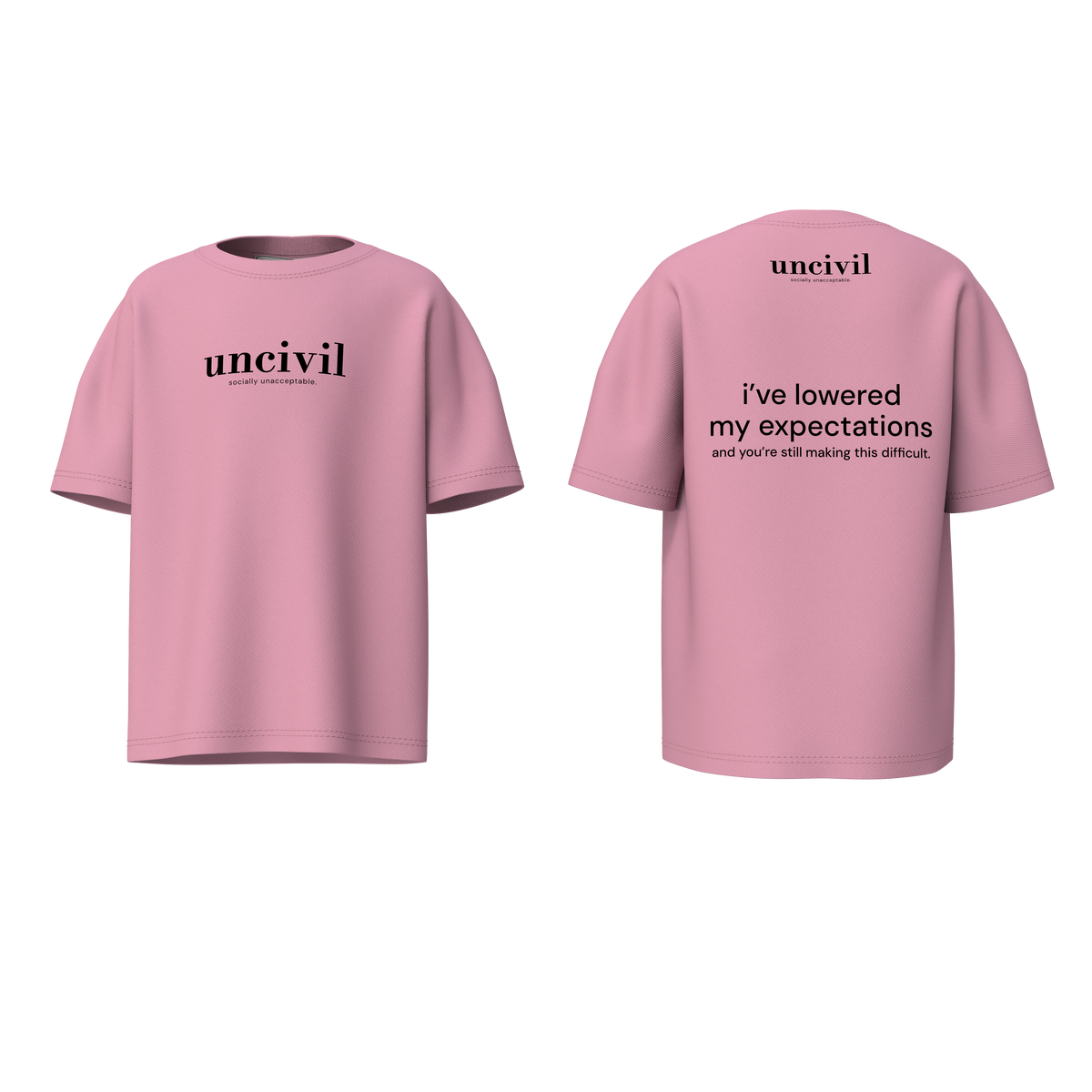i’ve lowered my expectations — shirt