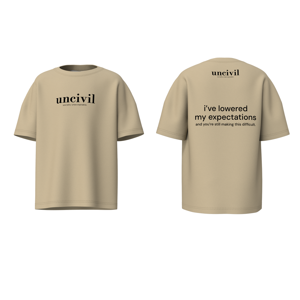 i’ve lowered my expectations — shirt