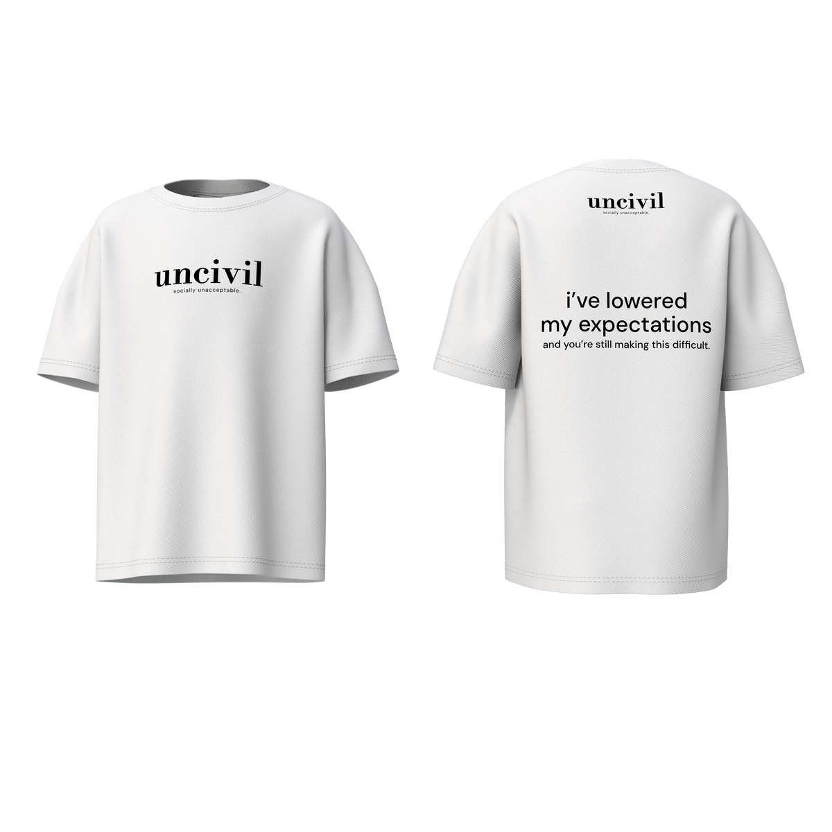 i’ve lowered my expectations — shirt