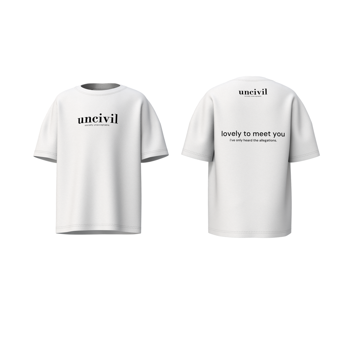 lovely to meet you — shirt