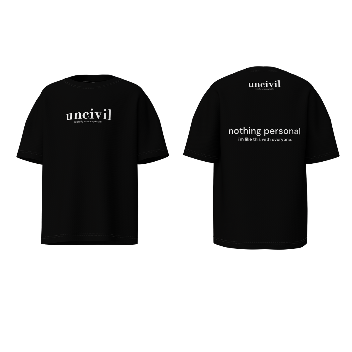 nothing personal — shirt