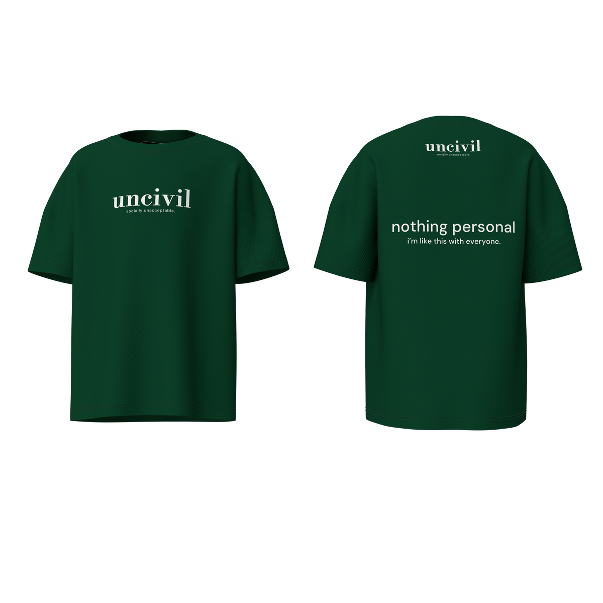 nothing personal — shirt