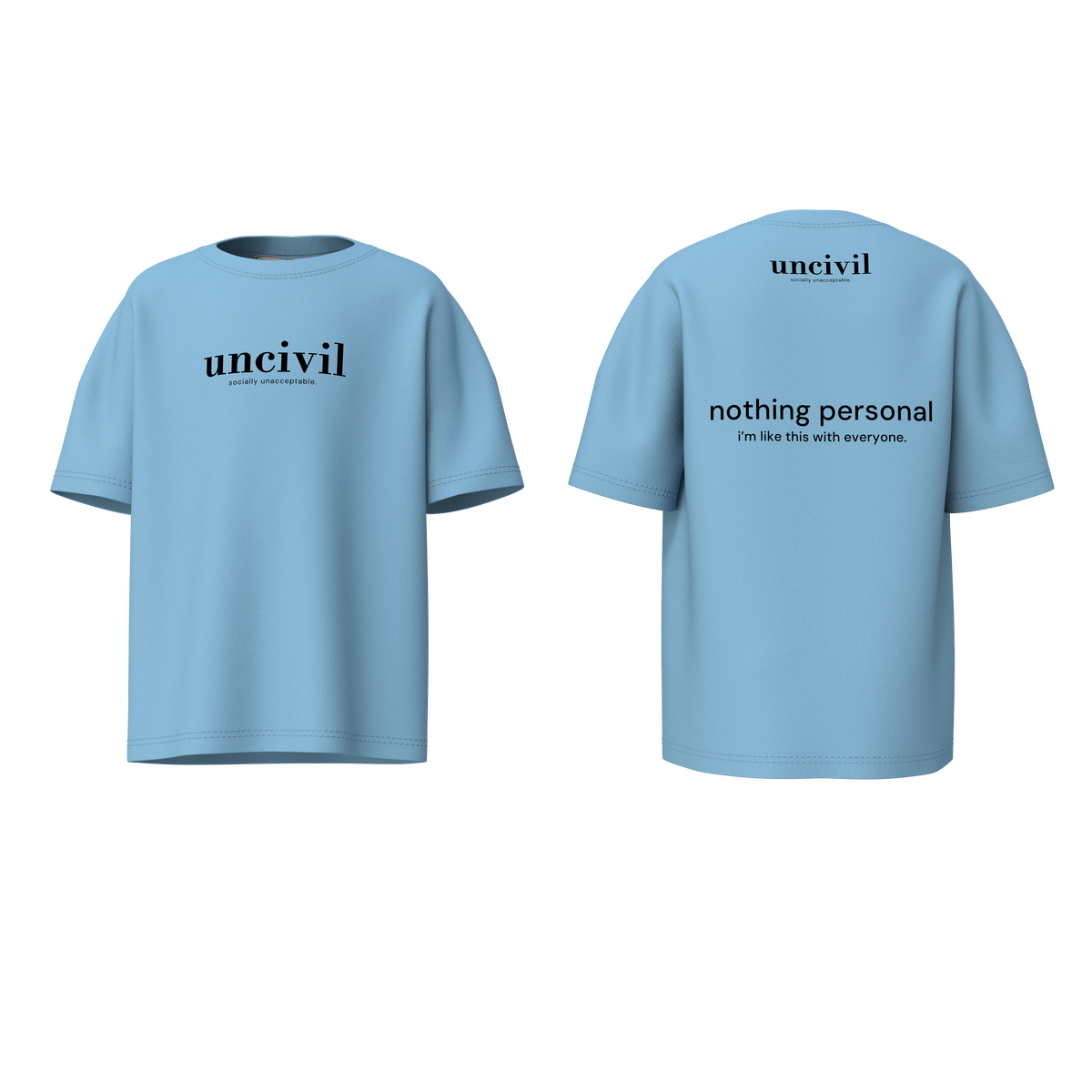 nothing personal — shirt