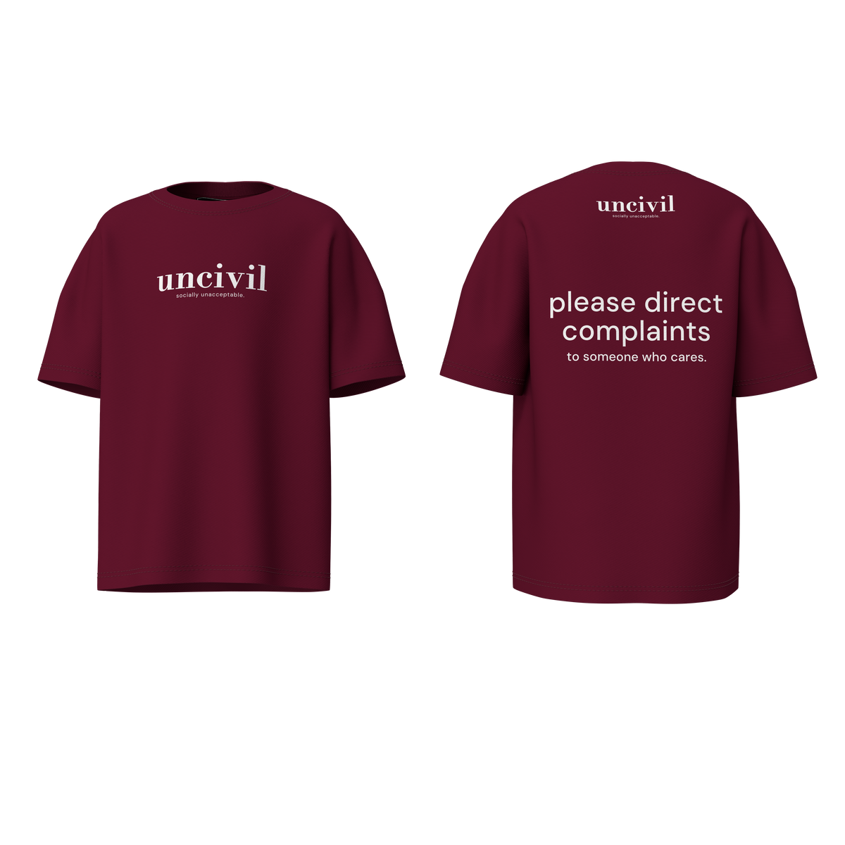 please direct complaints — shirt