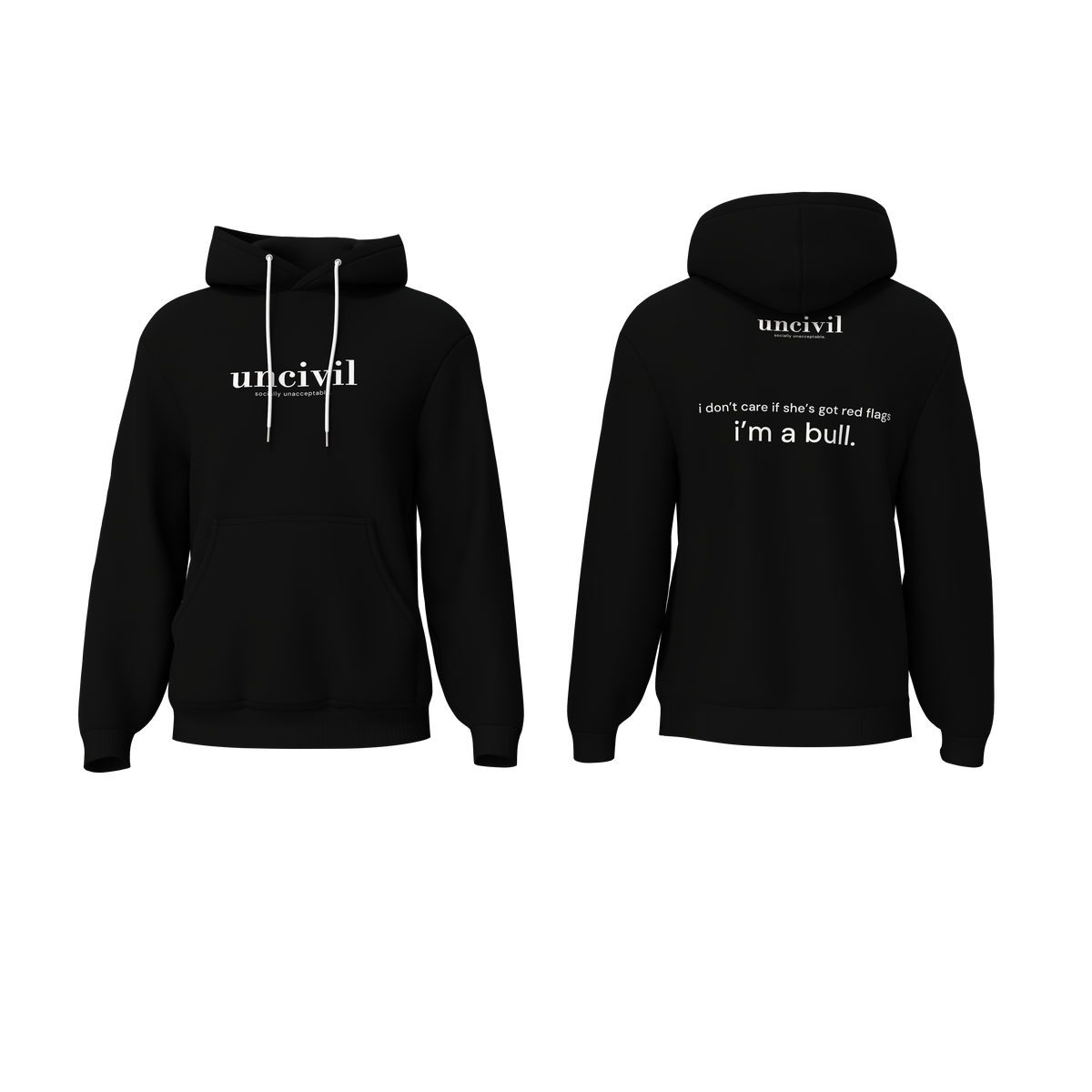 she’s got red flags — hoodie
