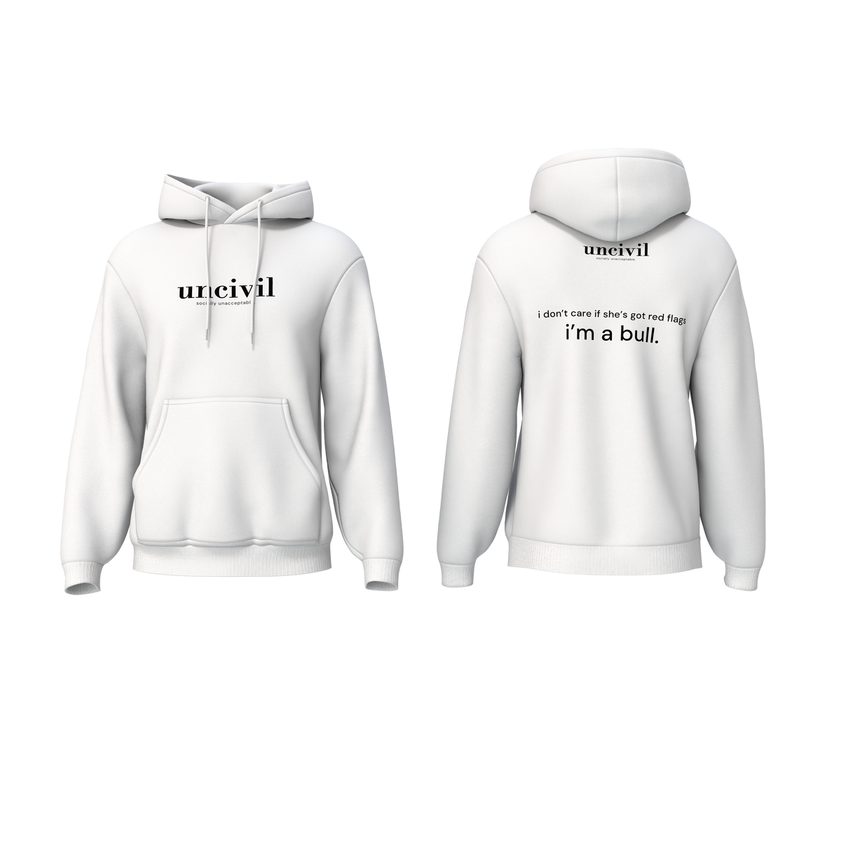she’s got red flags — hoodie