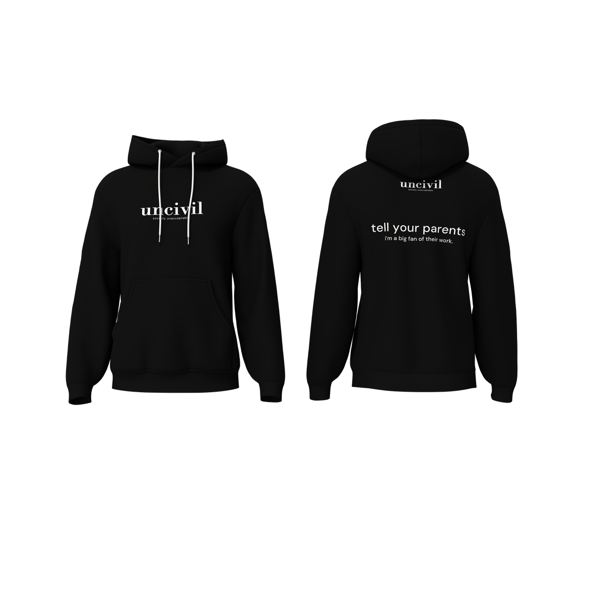 tell your parents — hoodie