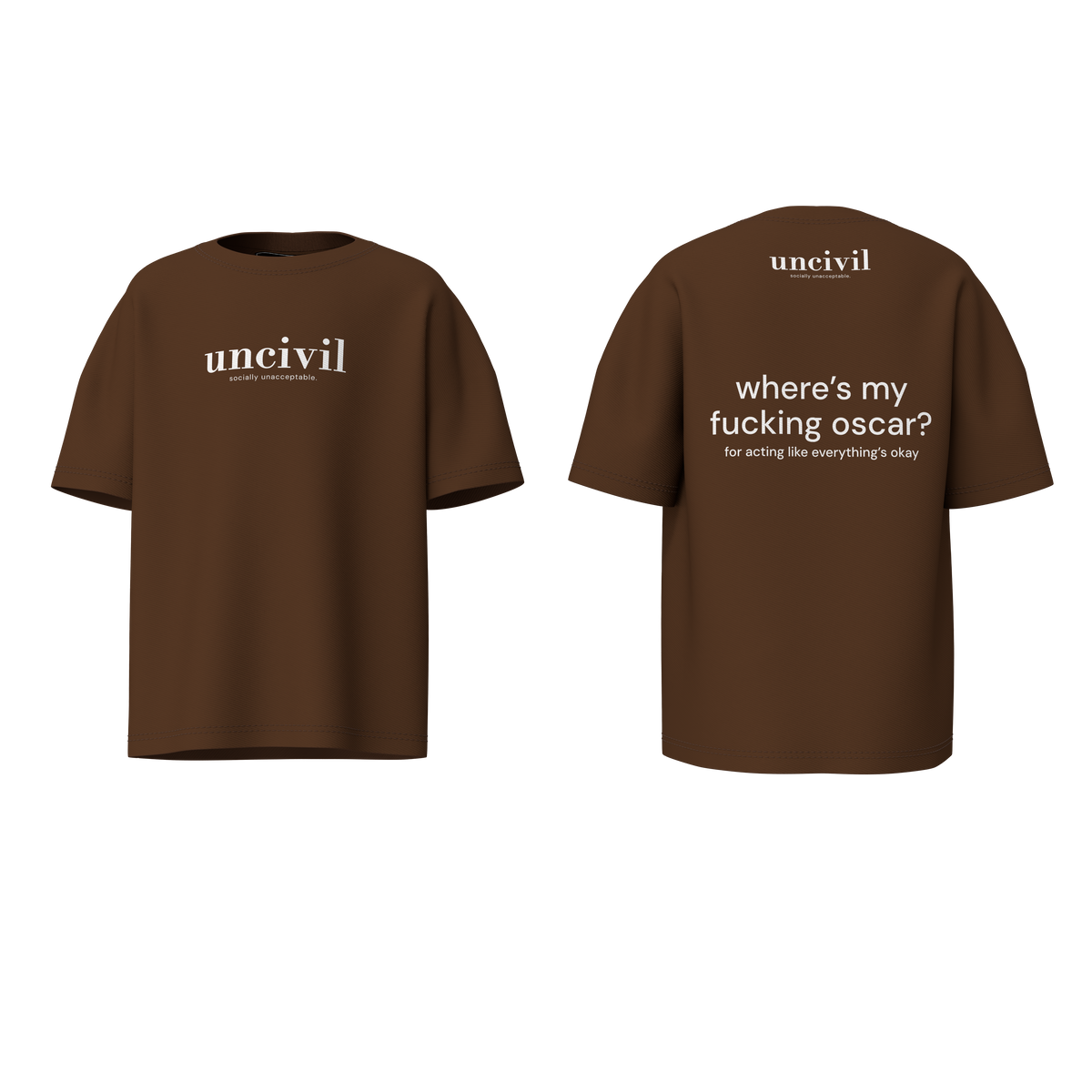 where’s my fucking oscar? — shirt